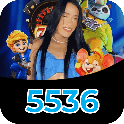 Plataforma 5536 mostrando interface moderna, jogos certificados e recursos de segurança licenciados